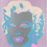 ANDY WARHOL (NACH) 1928 Pittsburgh - 1987 New York MARILYN MONROE Farbsiebdruck auf festem Papier.