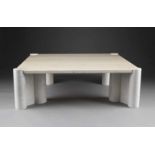 GAE AULENTI 1927 Palazzolo dello Stella - 2012 Mailand COFFEE TABLE 'JUMBO' USA, Knoll