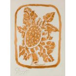 GEORGES BRAQUE 1882 Argenteuil - 1963 Paris TOURNESOL (1955) Farblithografie auf Velin. SM 34,5 x