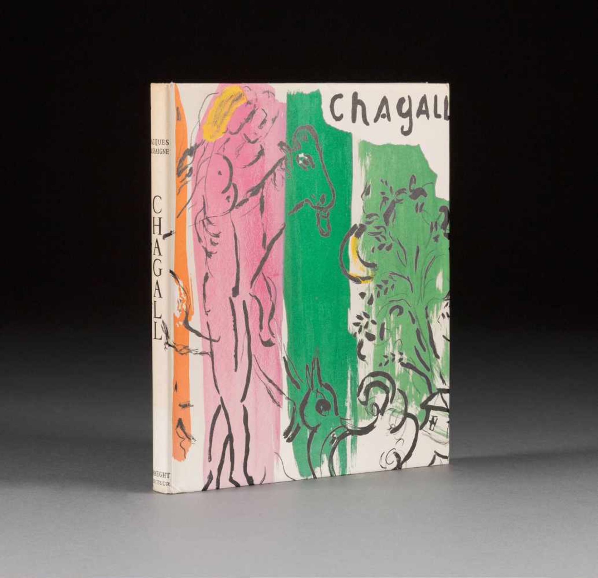 MARC CHAGALL 1887 Witebsk - 1985 Paul de Vence JACQUES LASSAIGNES 'CHAGALL' Fünfzehn (Farb-)