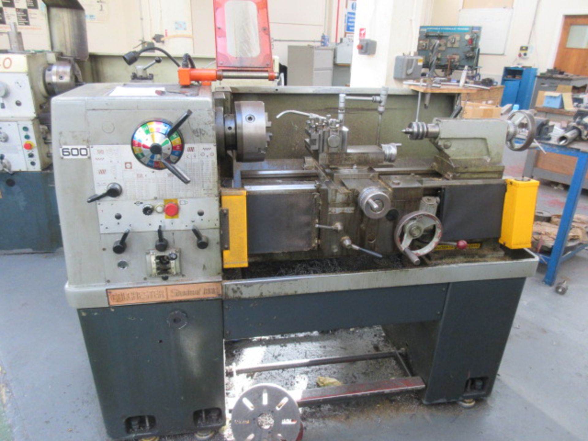 Colchester Student 1800 13" dia x 24" gap bed lathe with 3 jaw chuck, tailstock, metric/Imperial