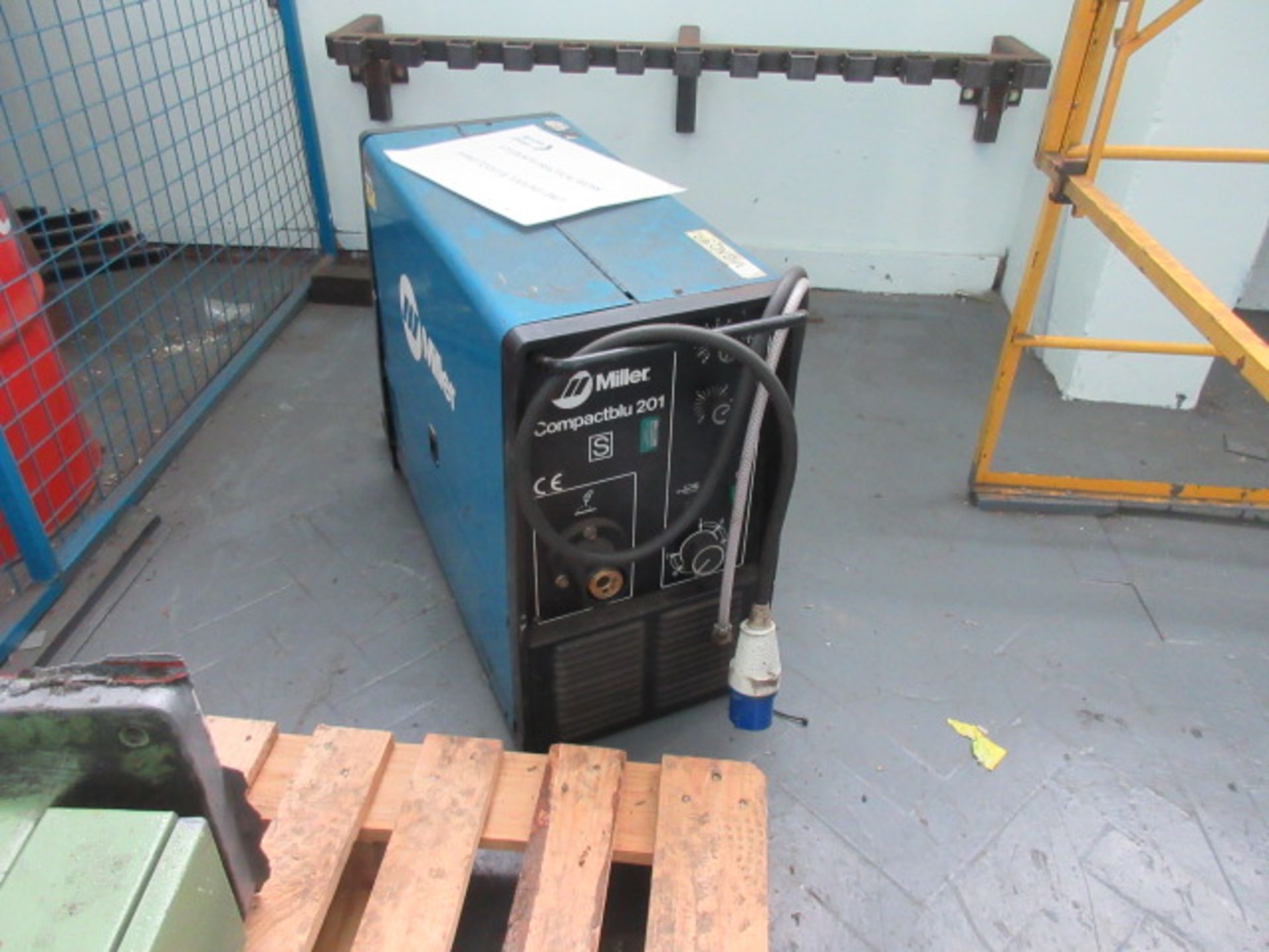 Miller Compact Blu 201 mig welder, 240v Holehouse Rd. Ground floor engineering.