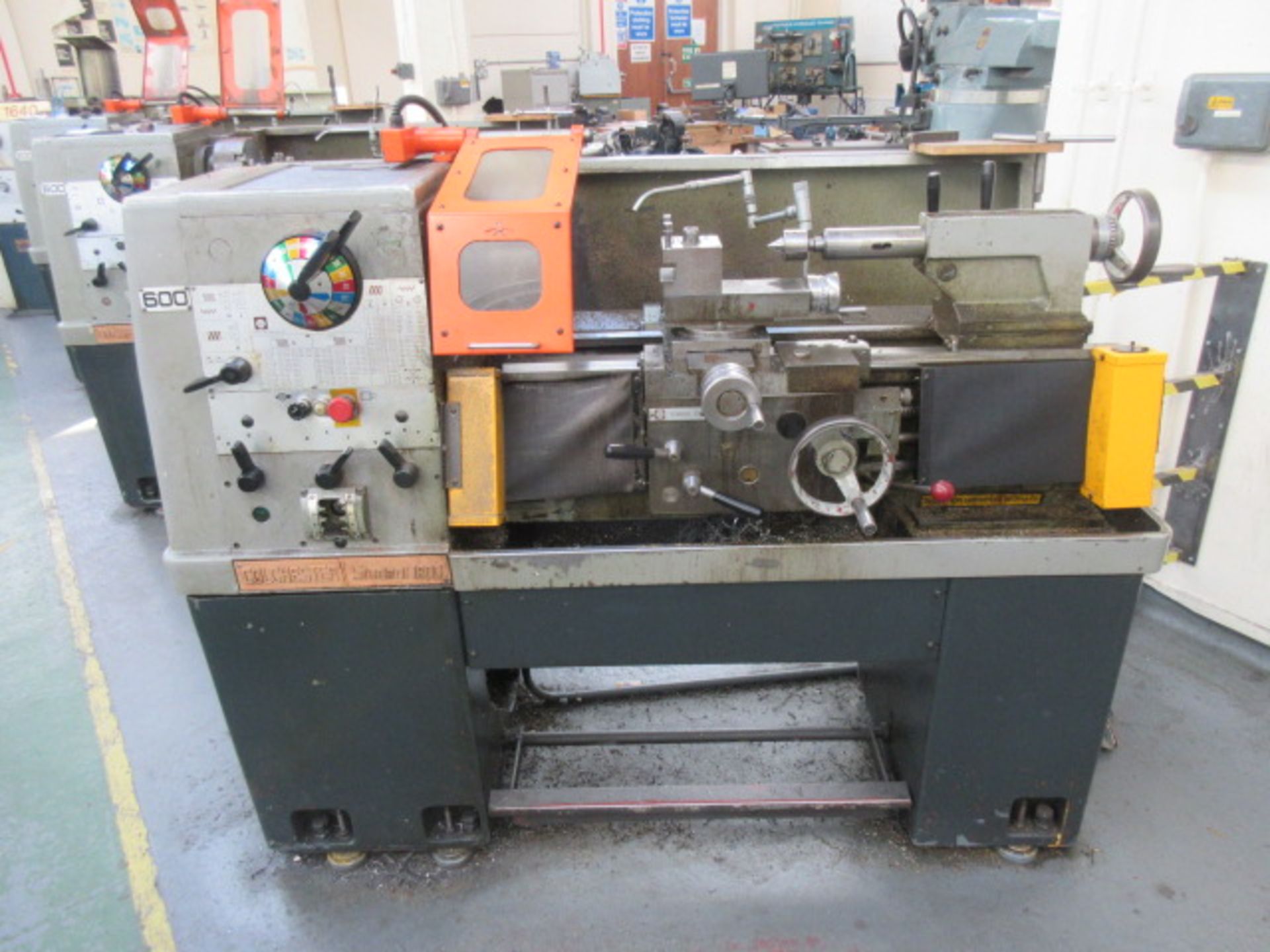 Colchester Student 1800 13" dia x 24" gap bed lathe with 3 jaw chuck, tailstock, metric/Imperial