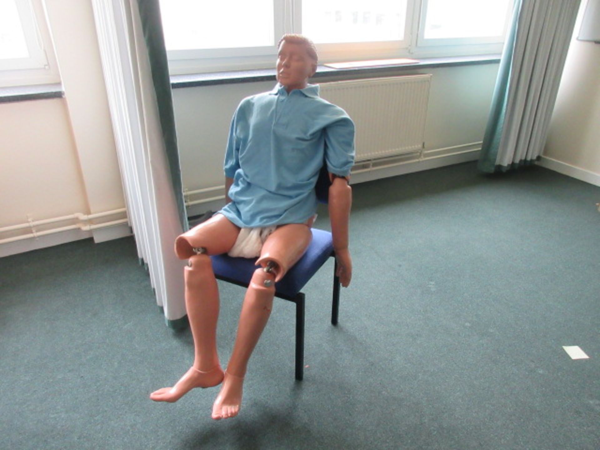 Medical male mannequin dummy Holehouse Road. 4th floor room G8 medical.