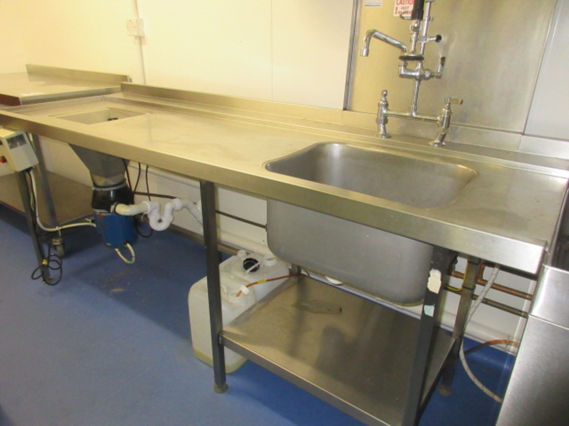 Canteen Wash Down Sink and Waste Disposal Unit Holehouse Road. Gallery canteen.