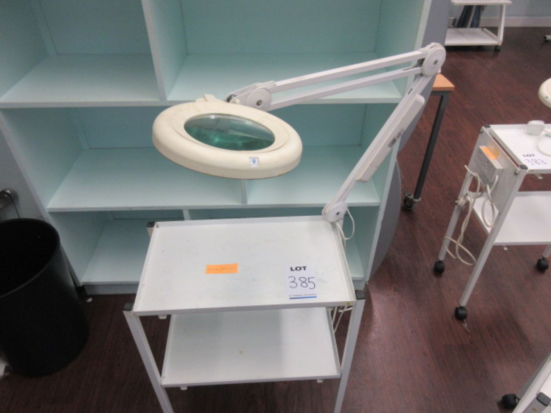 Beauty Therapy Trolley with Magnifying Lamp Holehouse Road. Beauty Salon Y10 2 Snd Floor