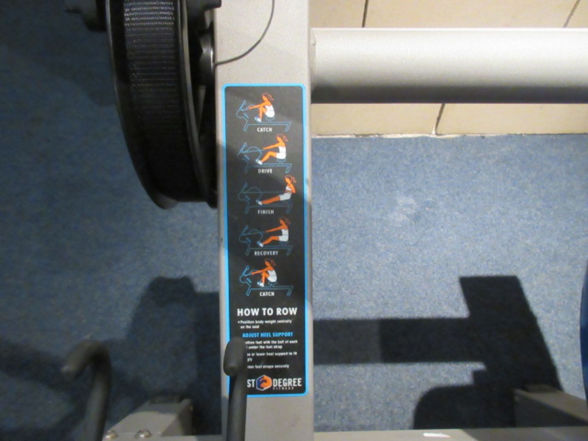 First Degree Fitness E-520 Fluid Rower Rowing Machine Townholm Site. - Bild 4 aus 5