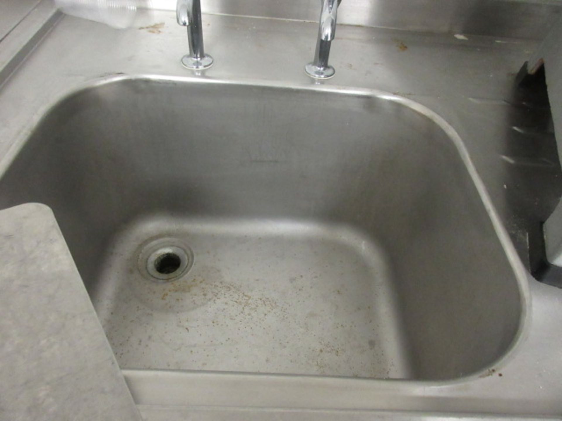 Stainless Steel Sink Unit. Deep sink. Overall size 1200 mm x 700mm x 900 mm Holehouse Road Main - Image 2 of 2