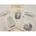 Quantity of Victorian ephemera,