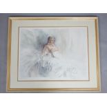 Gordon King, 20th century British, Reverie, lithograph A/P, signed and titled in pencil,