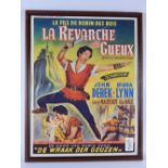 Robin Hood, a French Film poster, La Revanche des Gueux, 35 x 45cm, and three others,