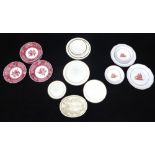 Wedgwood Georgetown collection part service, comprising six plates and two bowls,