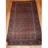 Two North West Persian geometric rugs,