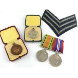 WW2 Defence and Victory medals,