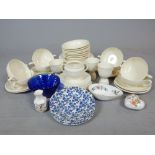 Wegwood Edme pattern 36 piece part dinner service.