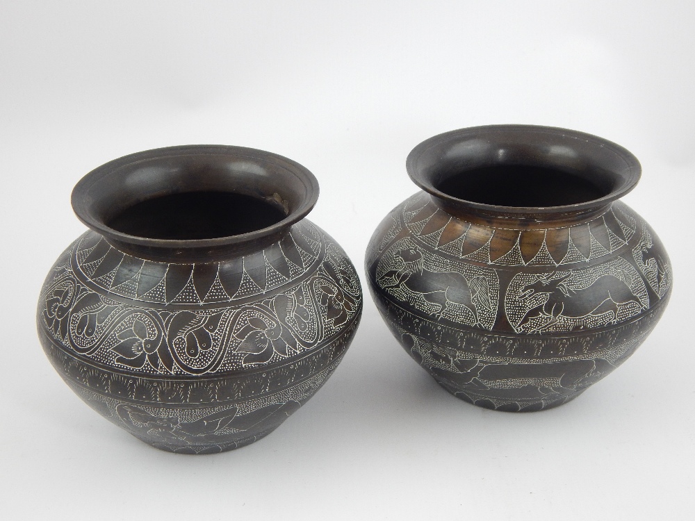 After the antique, a pair of Middle Eastern, possibly Syrian, - Image 2 of 4