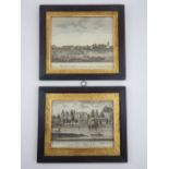 Two 18th C engravings, local Thames scenes,