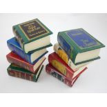 Miniature books by Miniature Classics, including works by Jane Austen, William Thackeray.