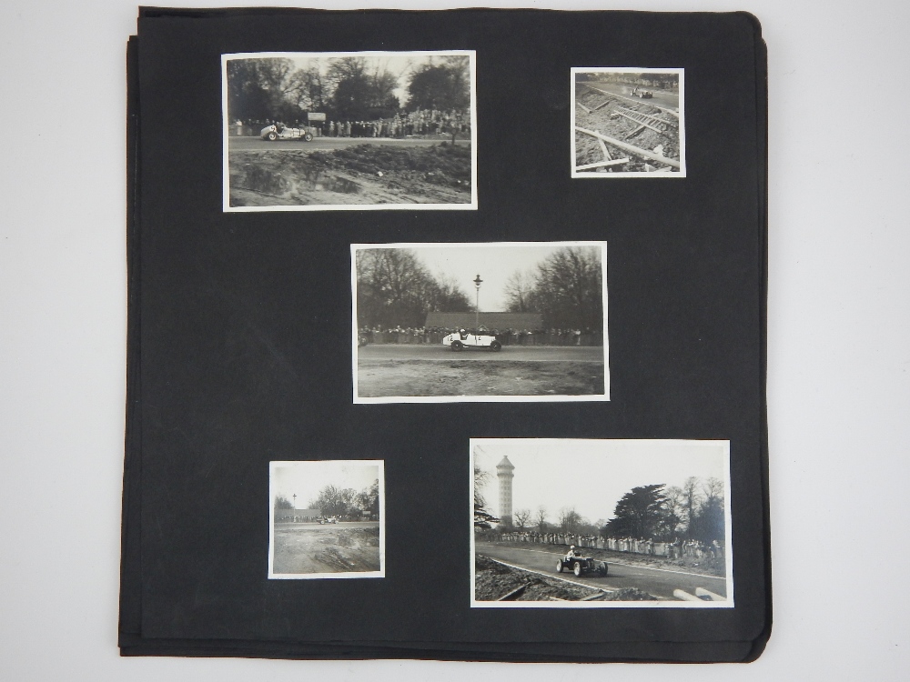 Black and white photographs of motorbike racing, grass track and cross country, - Image 2 of 4