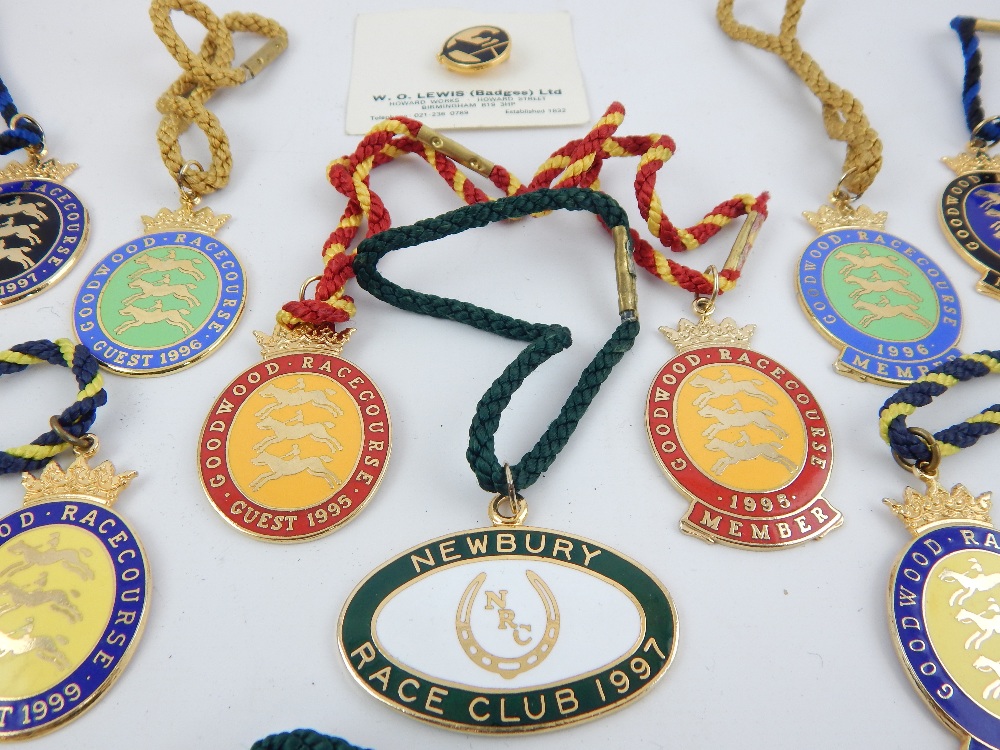 Quantity of Goodwood Motor Racing medal badges for members. - Image 2 of 2