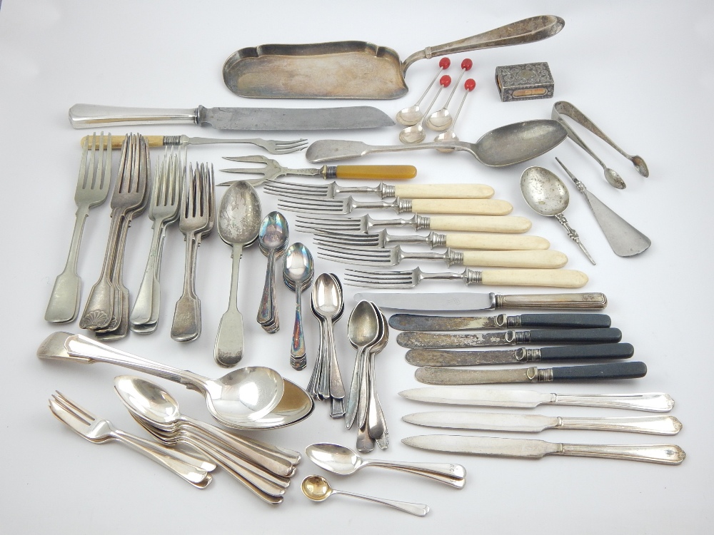 Quantity of plated flatware, including boxed sets. - Image 2 of 4