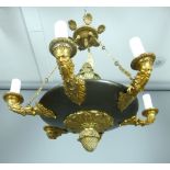 French Empire style ceiling light,