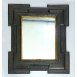 19th century Dutch ebonised picture frame,