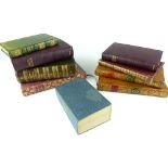 18th and 19th Century leather bound books; Cranford, Mrs Gaskell, 1907 six dreams of Calderon,
