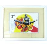 CODEFC (20th century Spanish), Gymnast Olympic 2012, lithograph, limited edition, 1/5,