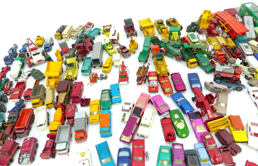 Collection of boys' and children's play-worn die cast toys, cars, lorries, tractors, fire engines, - Image 7 of 13