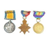 Frederick Hornay his trilogy of '1st World war Medals'