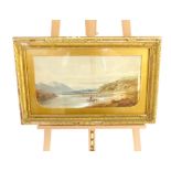 Henry Quast (20th century British School) View of Loch Etive, signed to verso ,