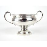 Trophy form silver sugar bowl, Birmingham 1927, tw