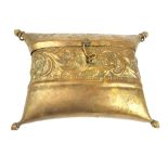 An early 20th century Middle Eastern brass purse