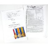 WWI medals, (Pip, Squeak and Wilfred)