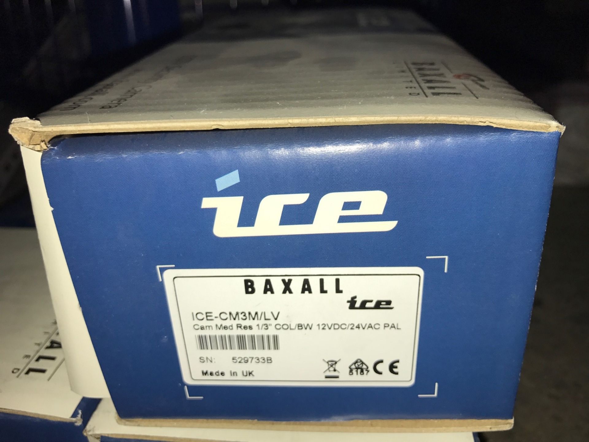 4 x Baxall ICE-CM3M/LV Medium Resolution Cameras - Cam Med Res COL/BW 12VDC/24VAC PAL (Brand New & - Image 4 of 4
