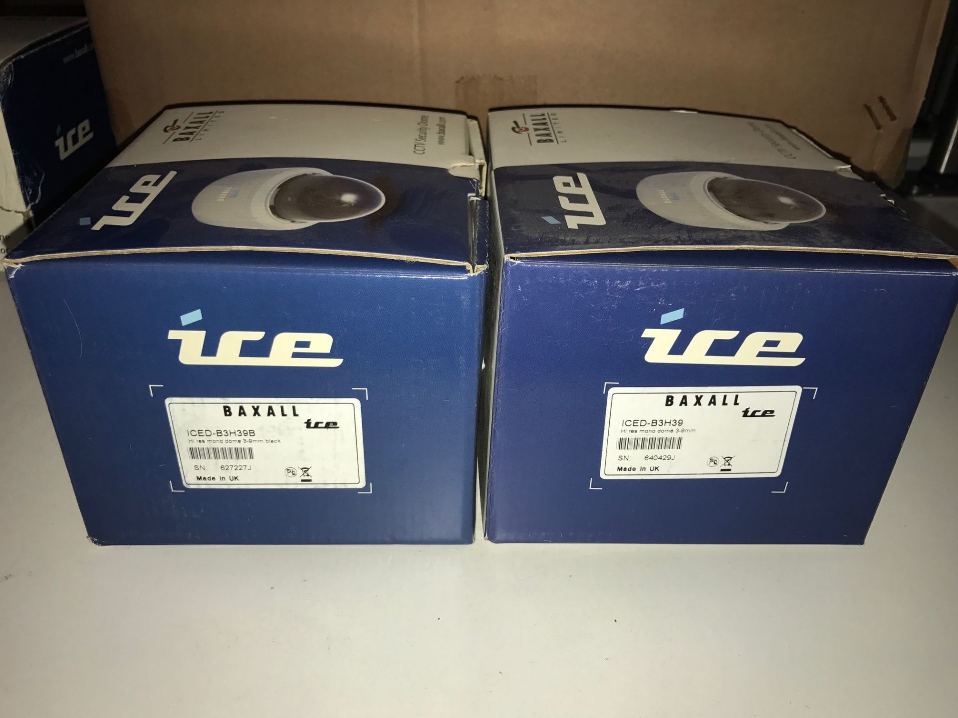 2 x Baxall ICED-B3H39 Hi Res Dome Cameras 3-9mm (Brand New & Boxed) - Image 2 of 3