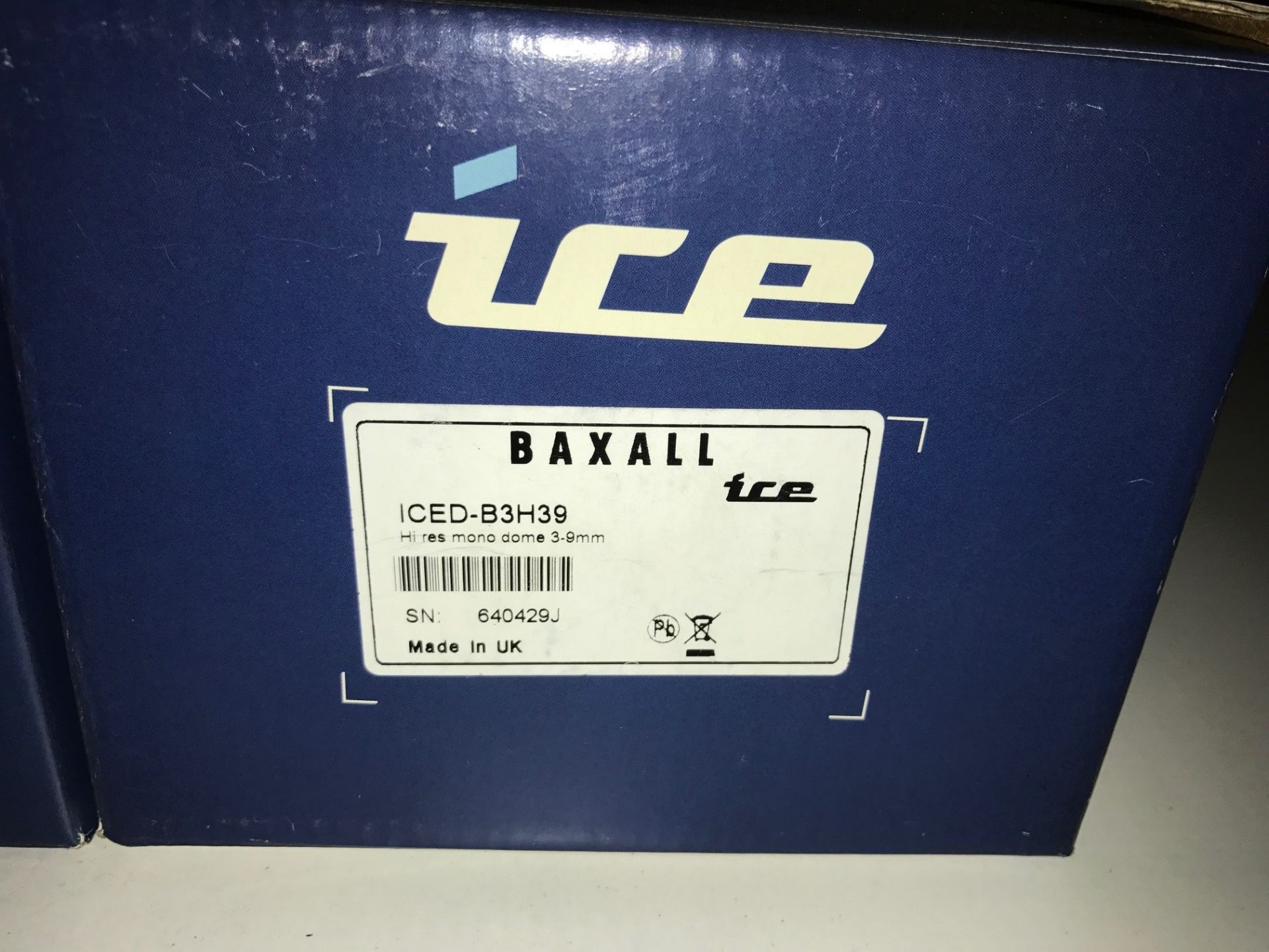 2 x Baxall ICED-B3H39 Hi Res Dome Cameras 3-9mm (Brand New & Boxed) - Image 3 of 3