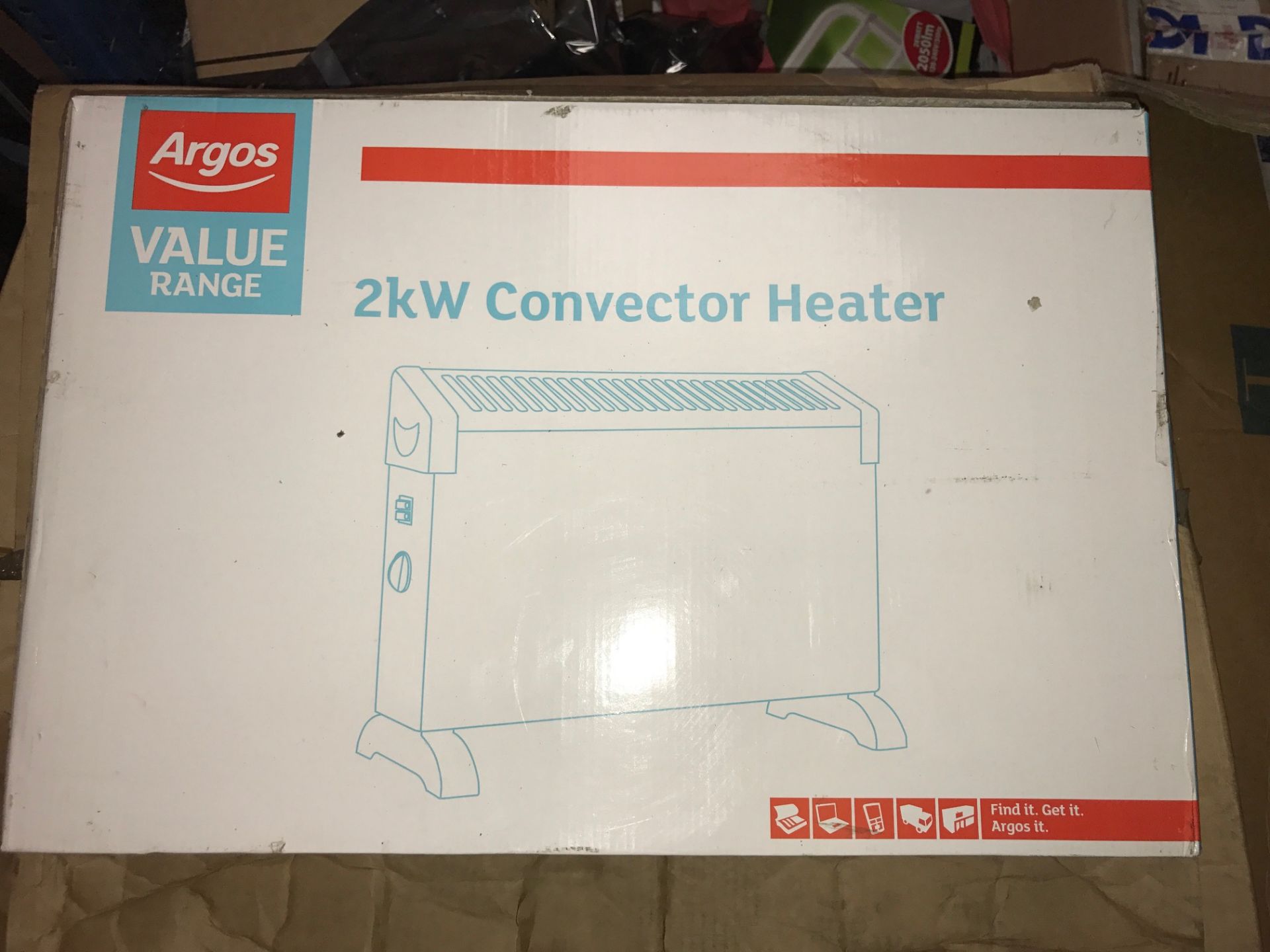 Argos 2KW Convector Heater