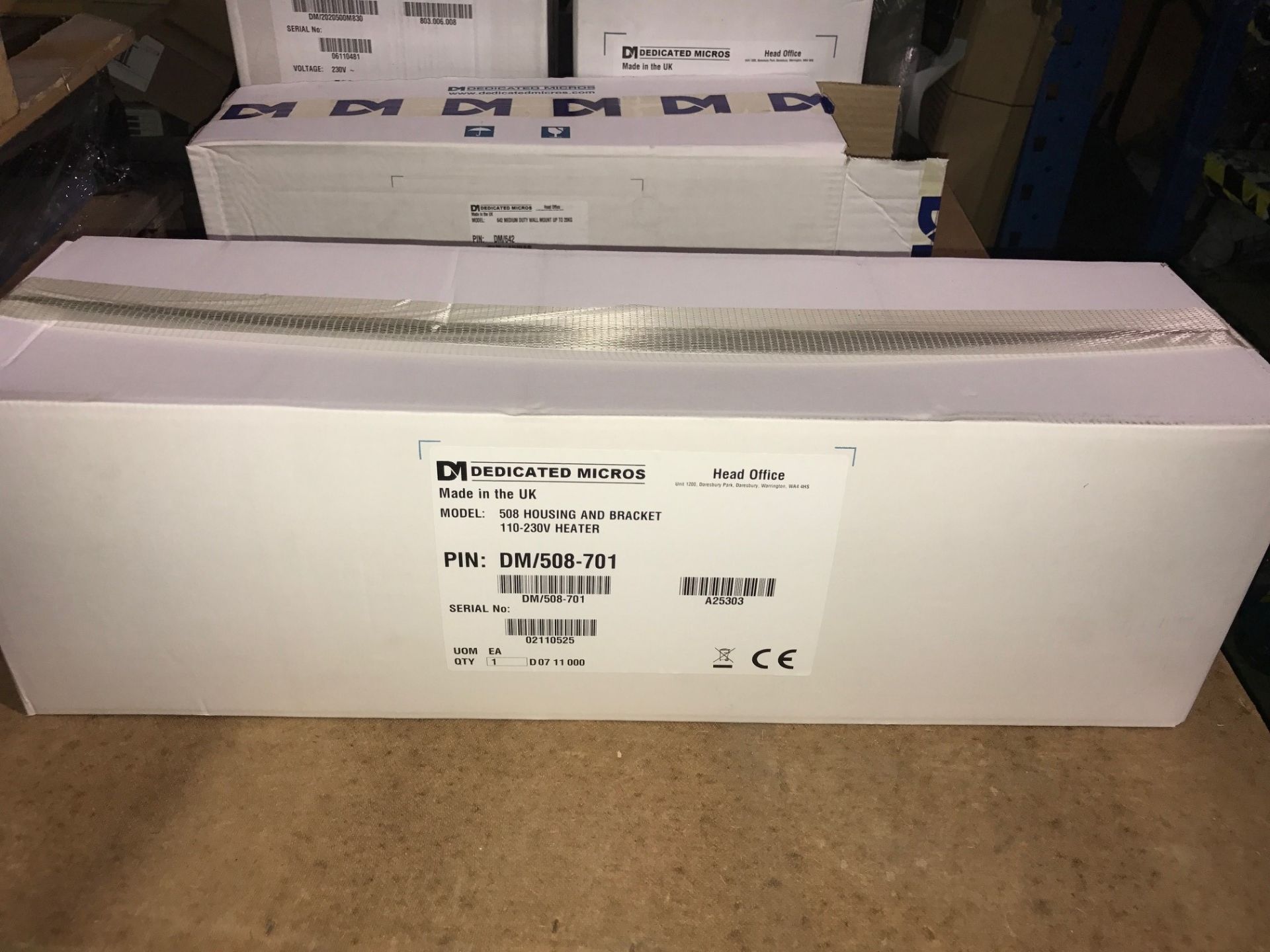 1 x Dedicated Micros DM/508-701 Housing and Bracket 110-230V Heater (Brand New & Boxed) - Image 5 of 5