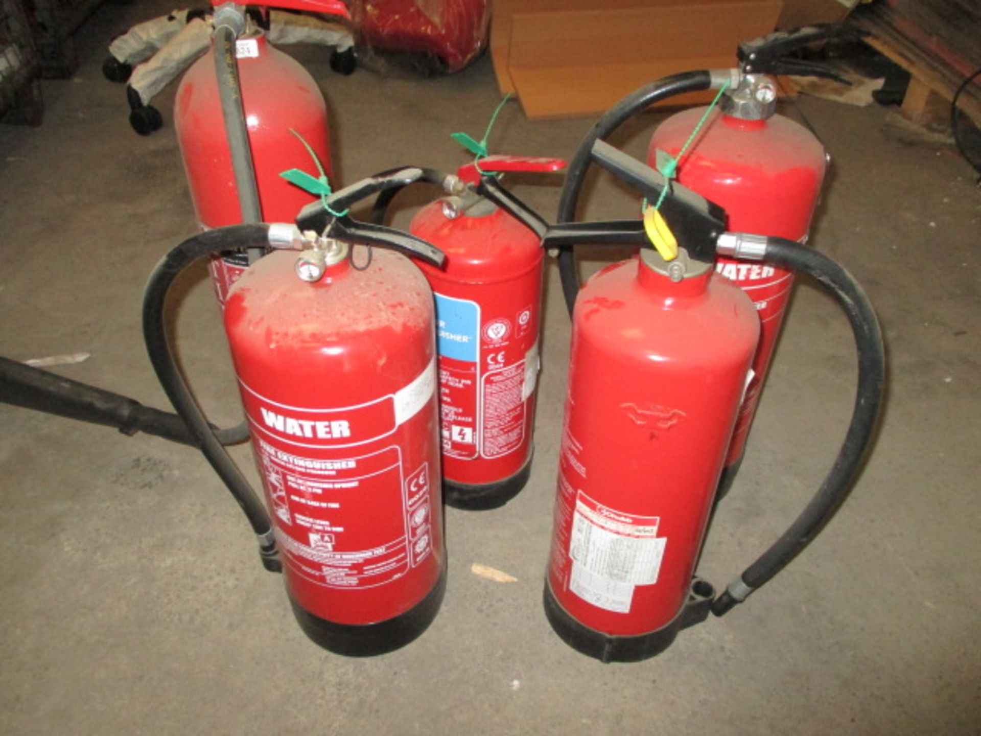 10 x Mixed Fire Extinguishers