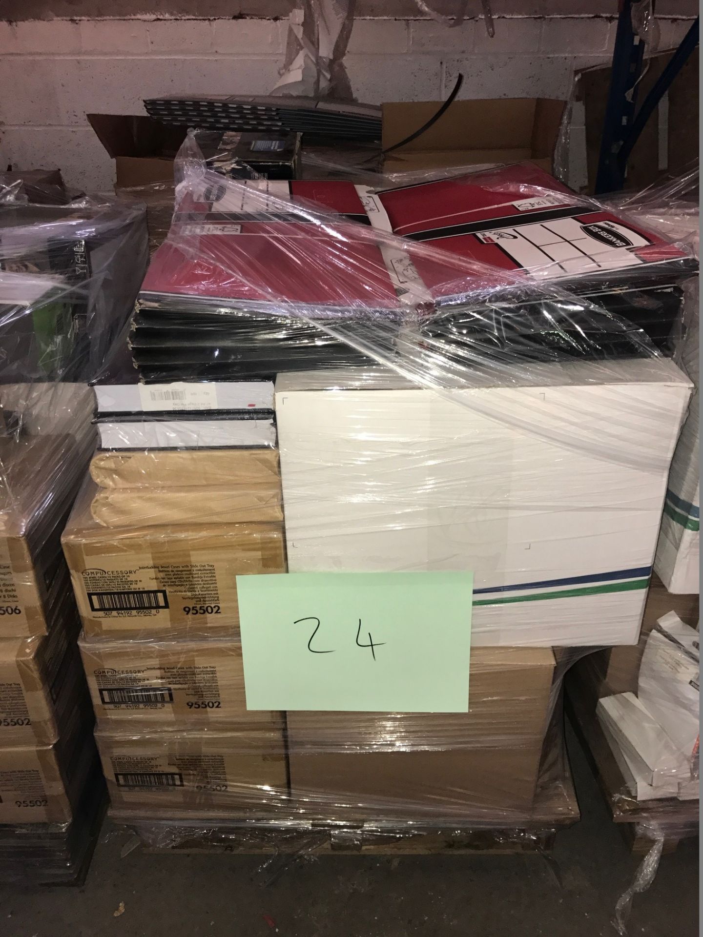 1 x Pallet of Mixed Stock/Stationery Including Bankers Boxes, Fosse Liquitrol Products, Toners,