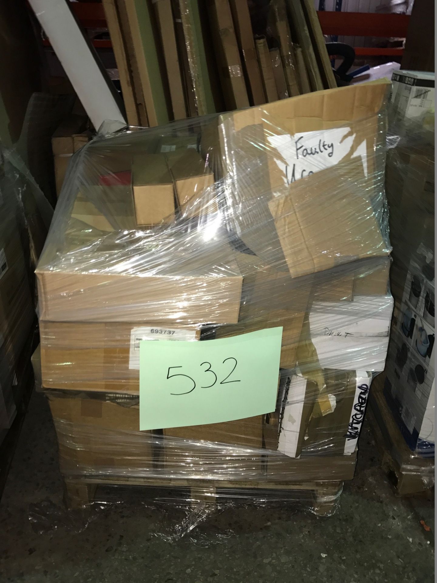 1 x Pallet of Mixed Stock/Stationery Including Wine Carriers, Ring Binders, Electricals & Various