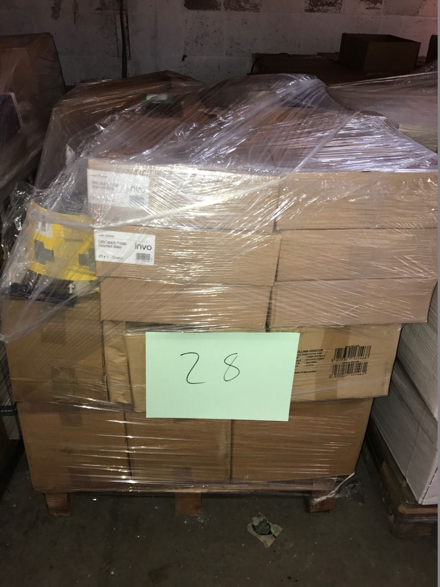 1 x Pallet of Mixed Stock/Stationery Including Invo Products, Bike Accessories, Remarkable