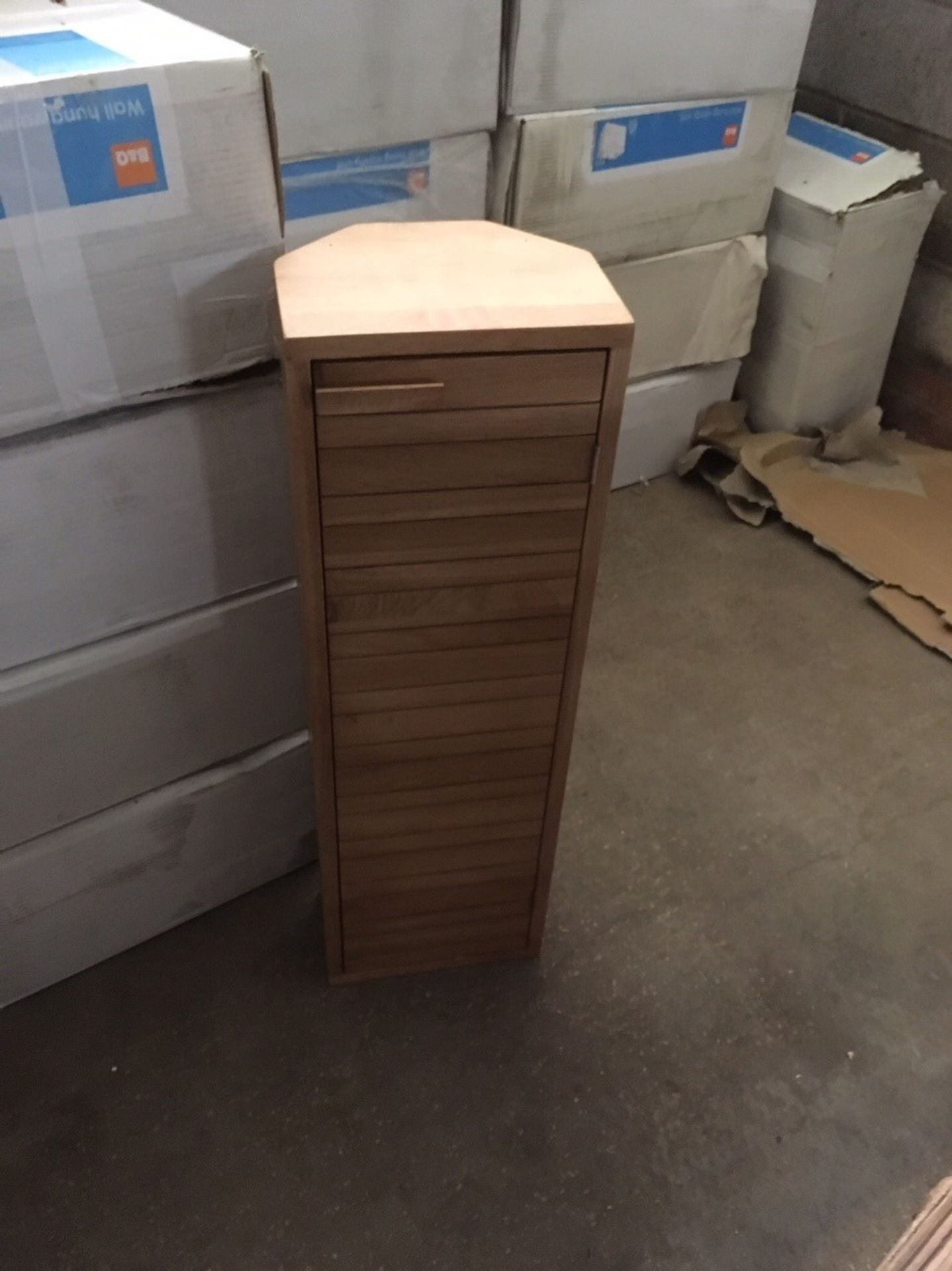 1 x Savena Solid Oak Corner Unit (Brand New & Boxed) - Image 2 of 3