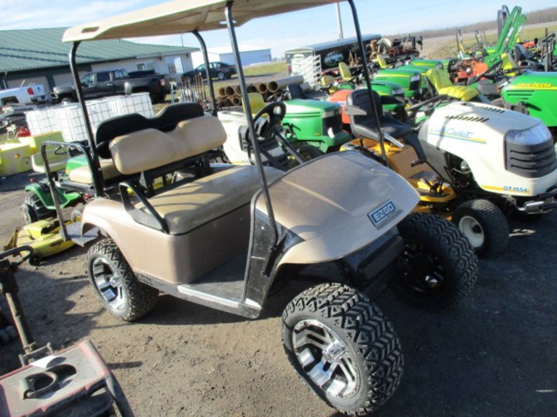 EZ-GO GOLF CART W/ MAG WHEELS AND CHARGER