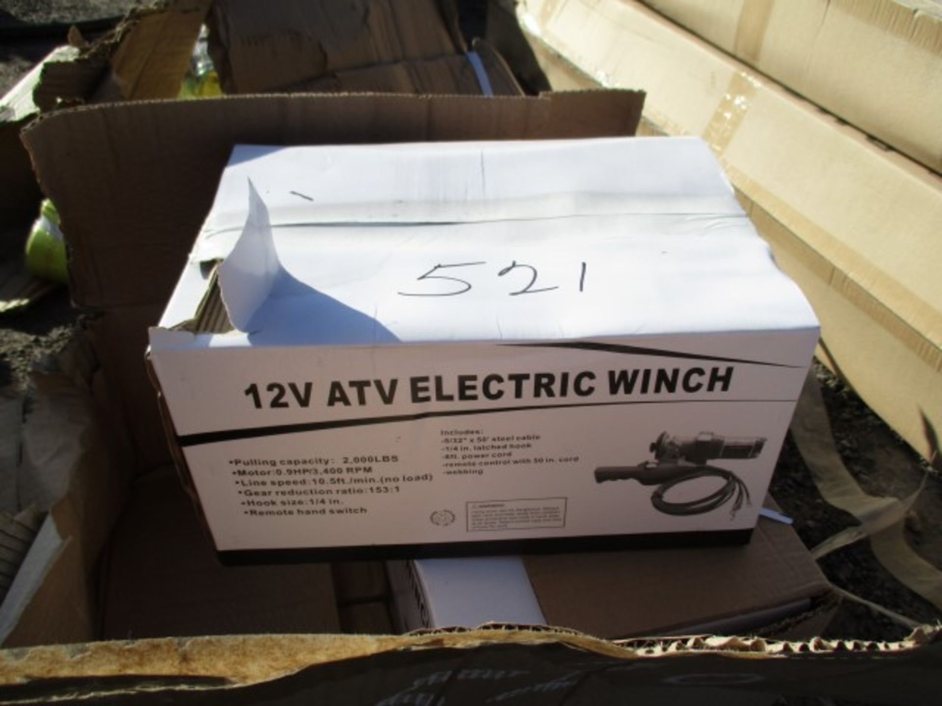 12V ATV ELECT WINCH