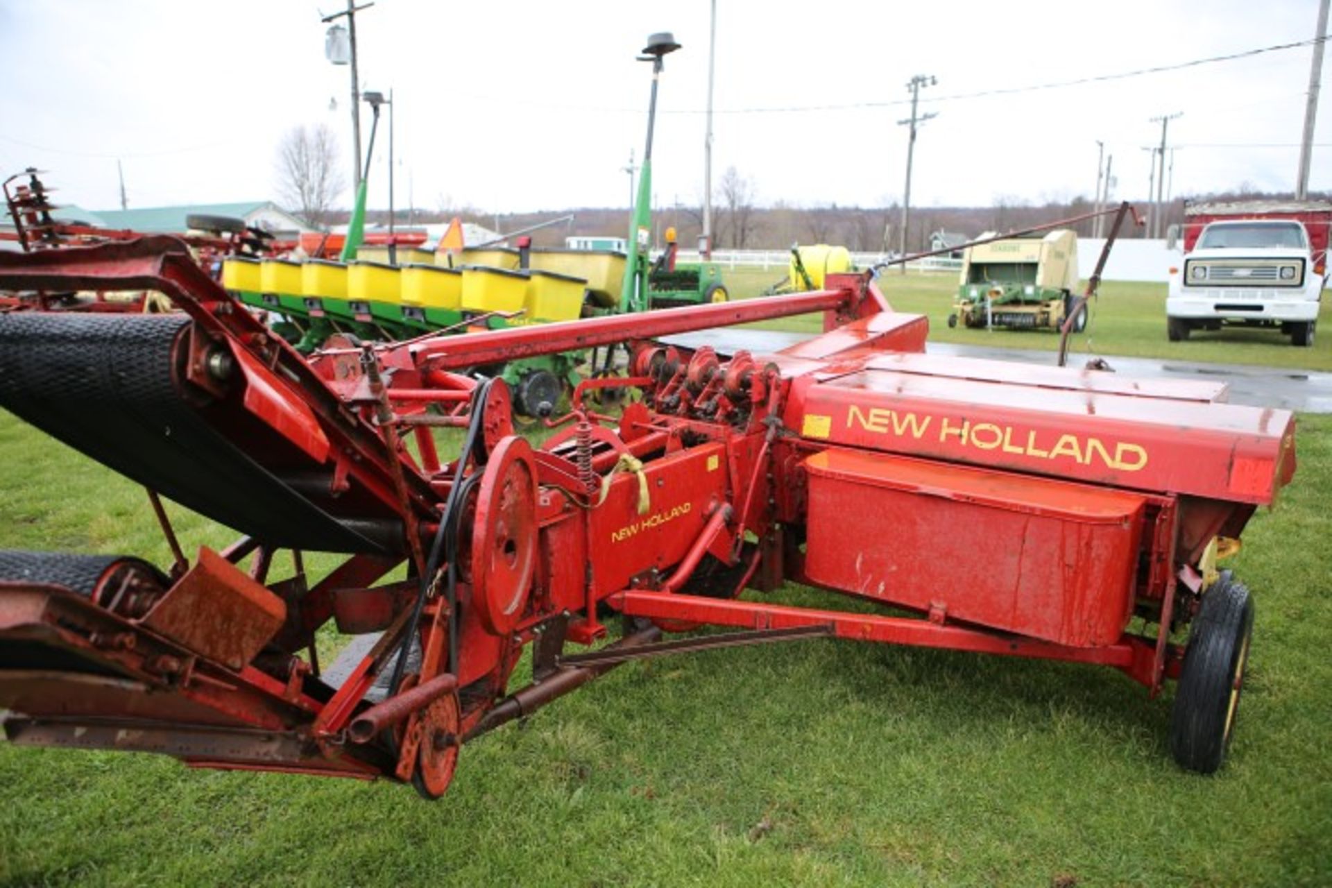 NH HAYLINER 273 BALER W/ THROWER, STRING TIE - Image 2 of 2