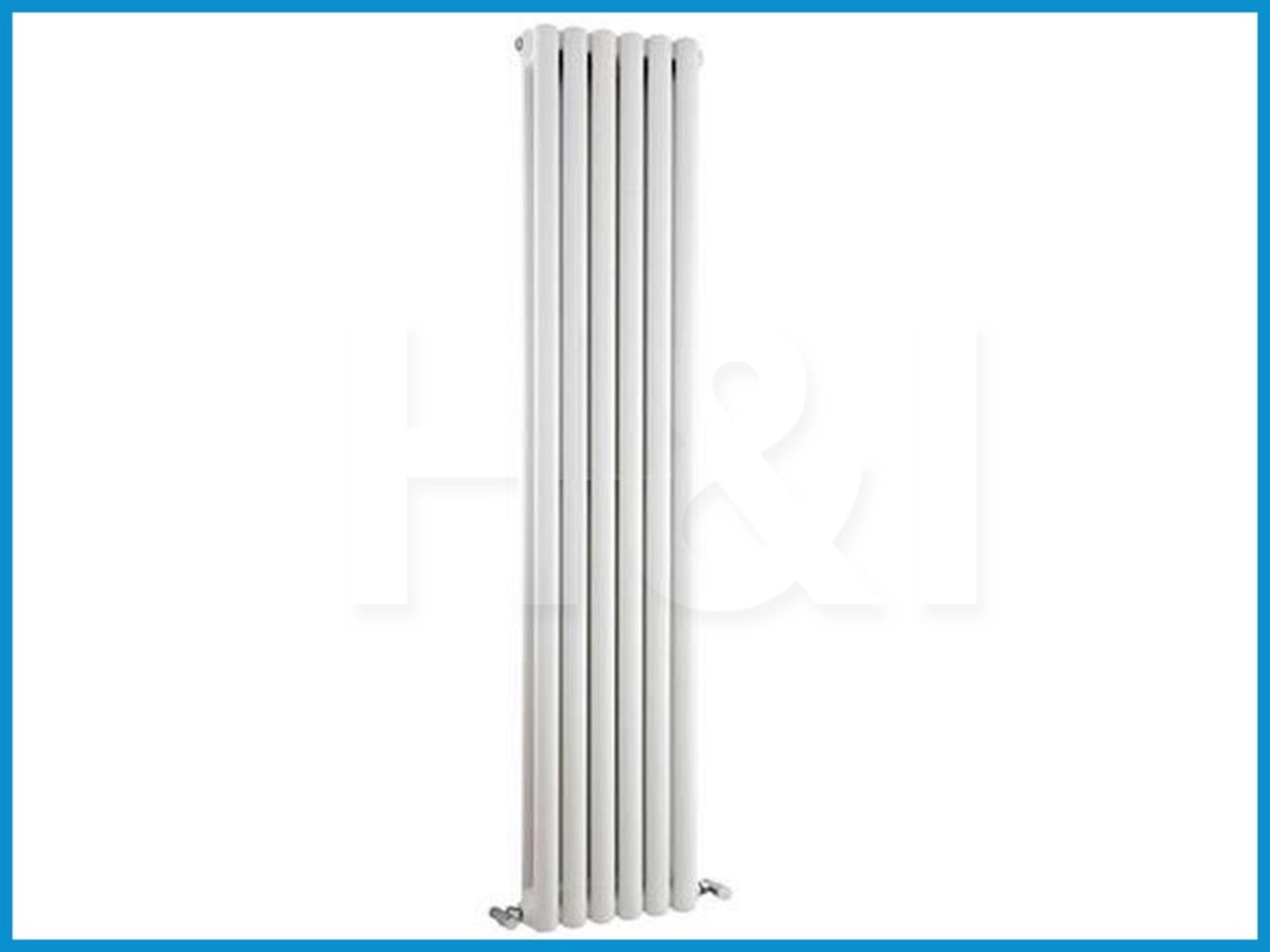 Designer Ultra HPE002 Peoni white radiator 1500x383. New and boxed. Suggested manufacturers