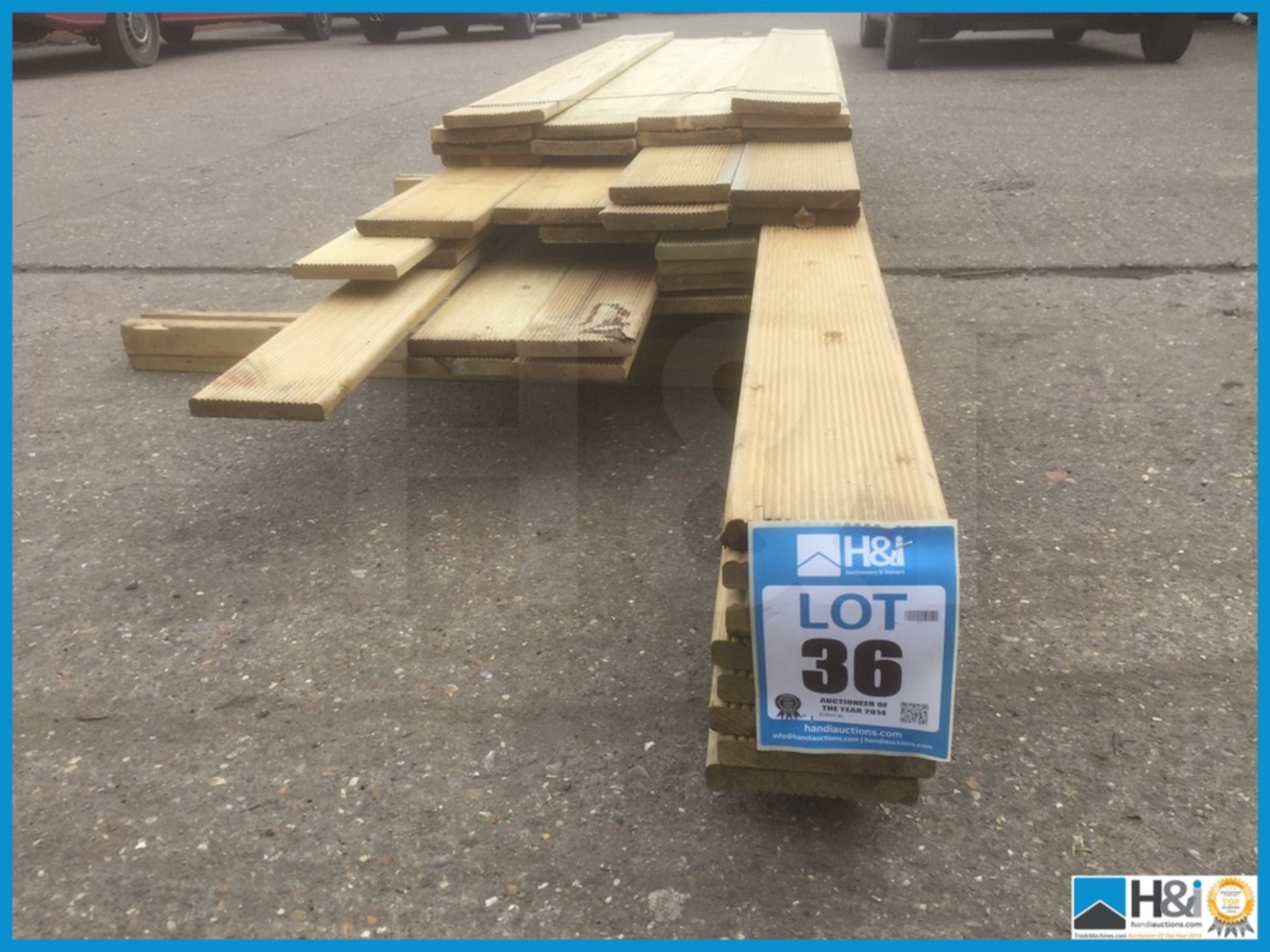 Approx 120 METRES no. DECKING BOARDS. Size: MIXED 22X125 & 22X150. Length: 1800/2400/3600mm